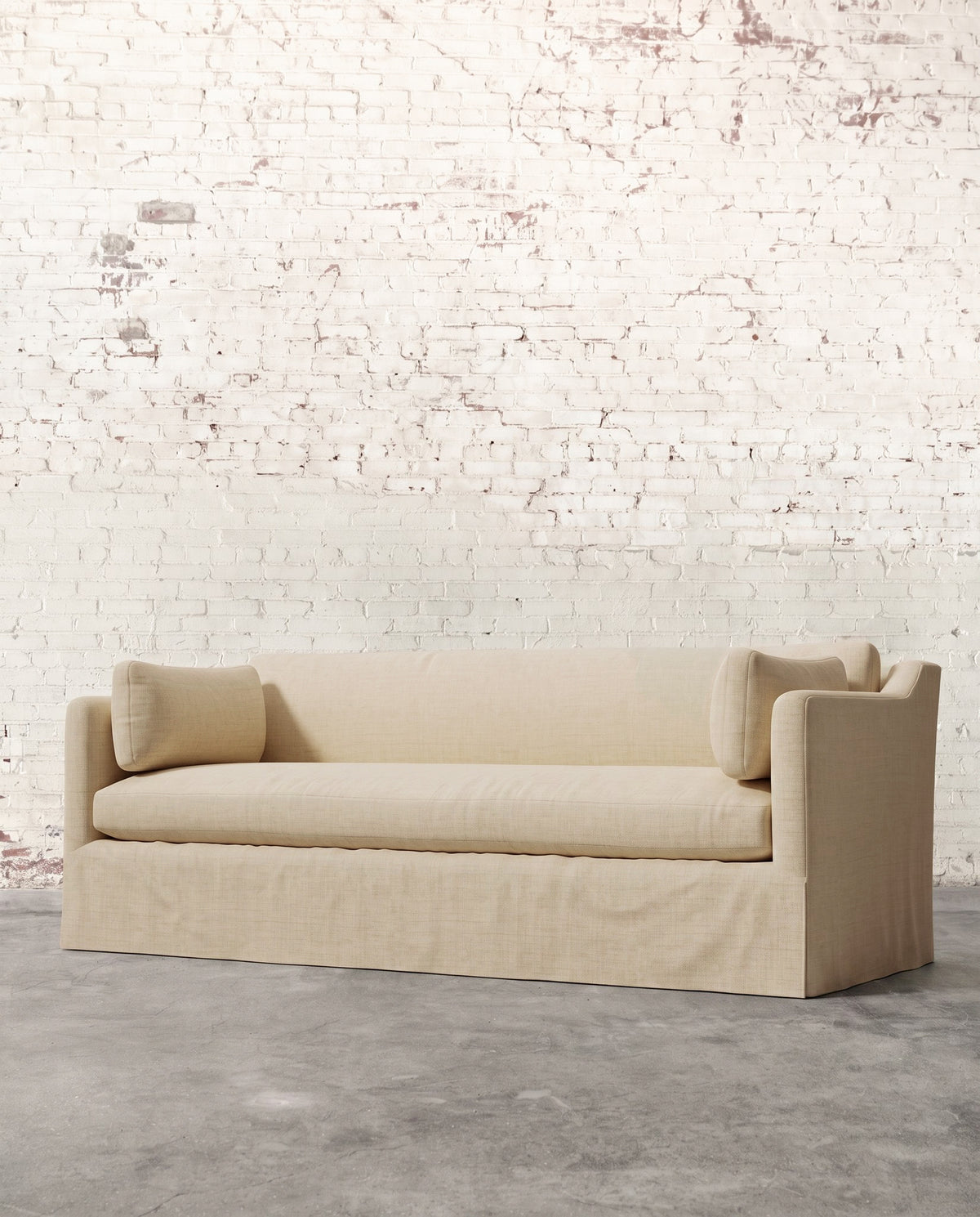 Francis 90" Slipcovered Sofa