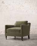 Francis Chair with Brass Casters
