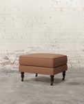 Francis Ottoman with Brass Casters