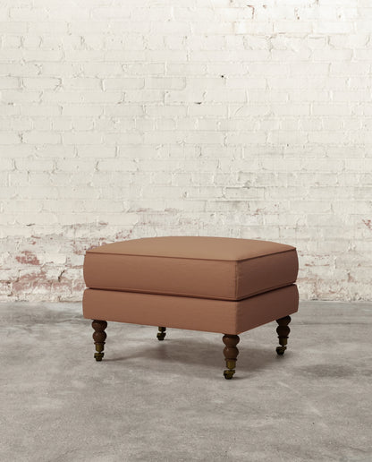 Francis Ottoman with Brass Casters