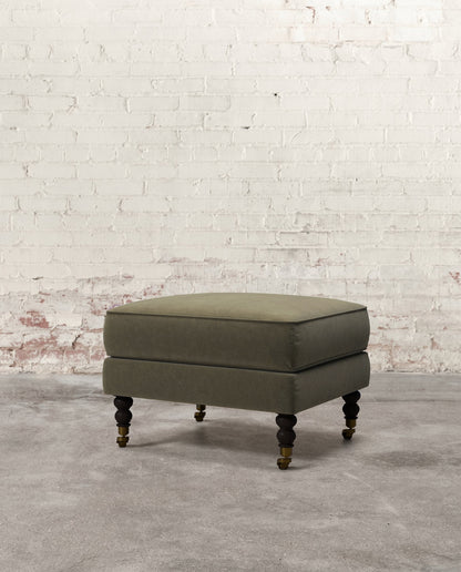 Francis Ottoman with Brass Casters