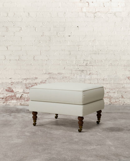 Francis Ottoman with Brass Casters