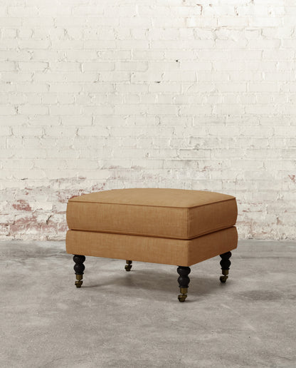 Francis Ottoman with Brass Casters