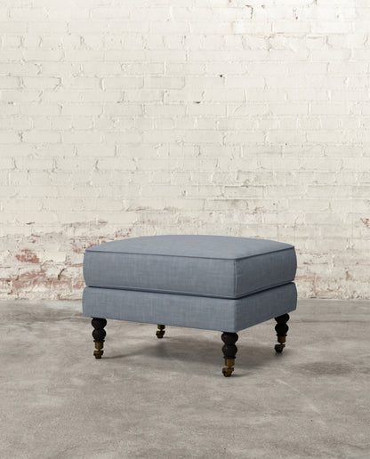 Francis Ottoman with Brass Casters