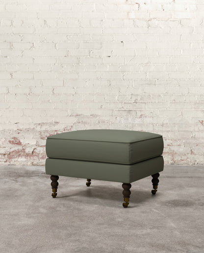 Francis Ottoman with Brass Casters