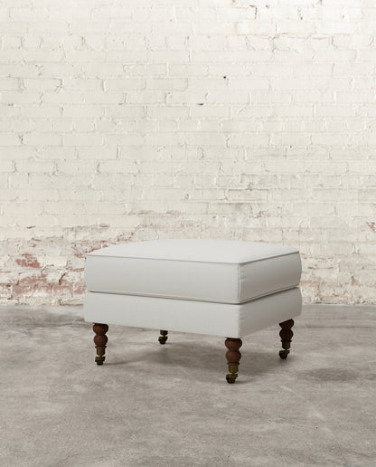 Francis Ottoman with Brass Casters