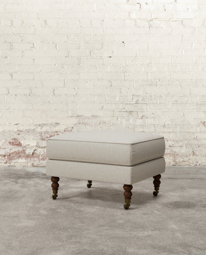Francis Ottoman with Brass Casters