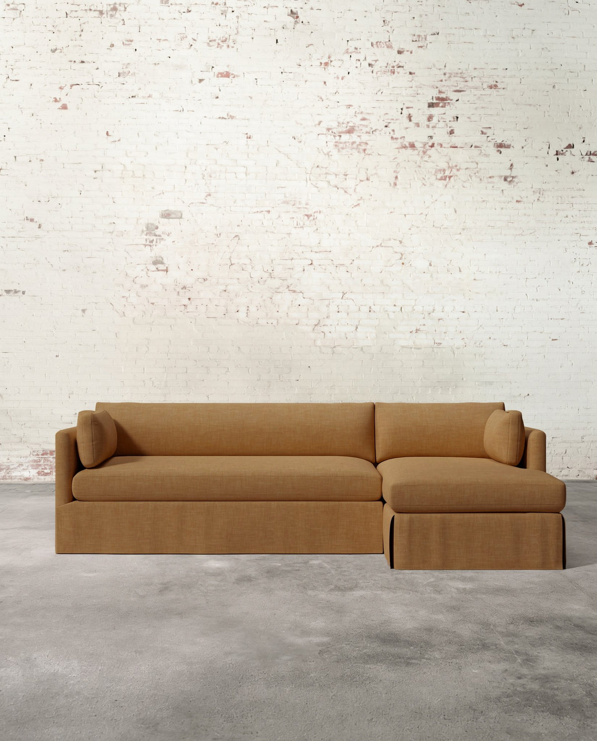 Francis Right Facing Slipcovered Sectional