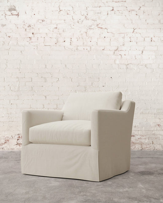 Francis Slipcovered Chair