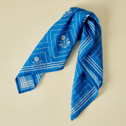 Garden Blue Bandana