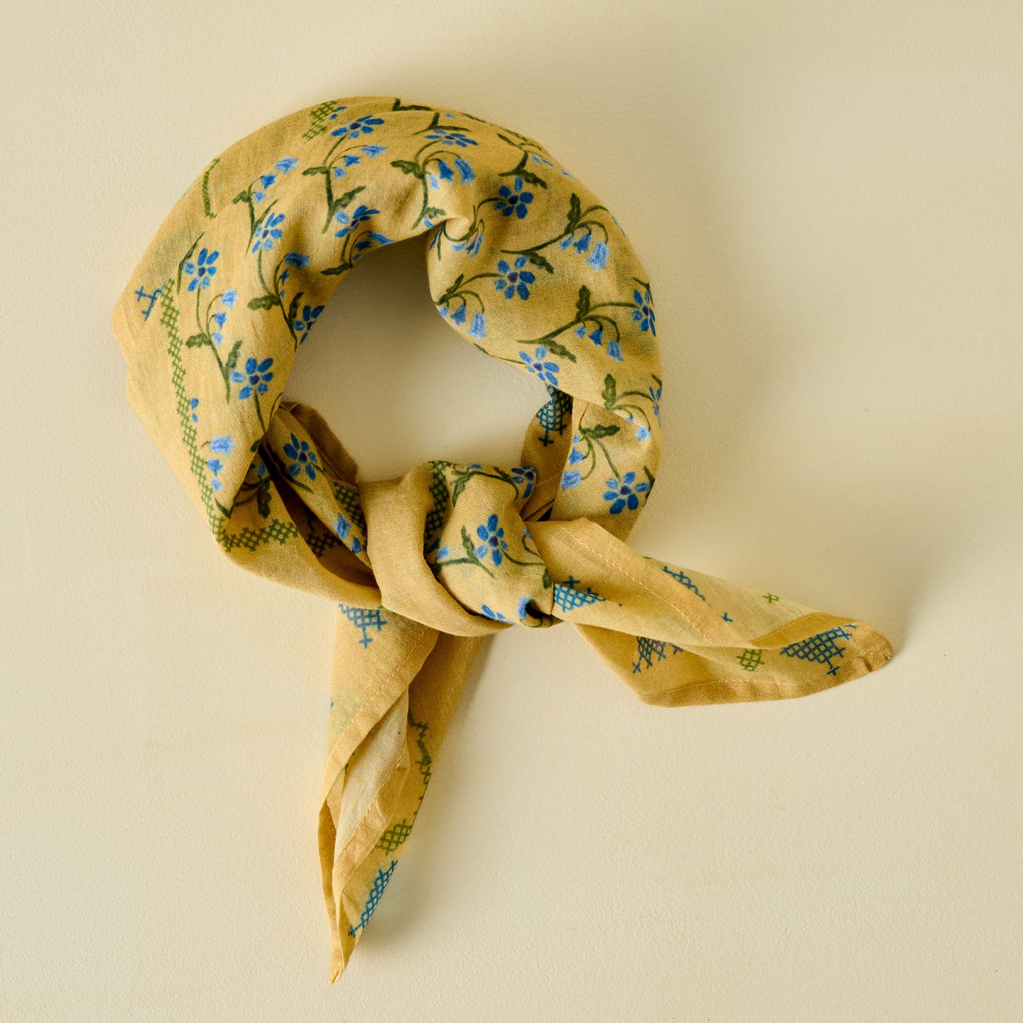 Garden Yellow Bandana