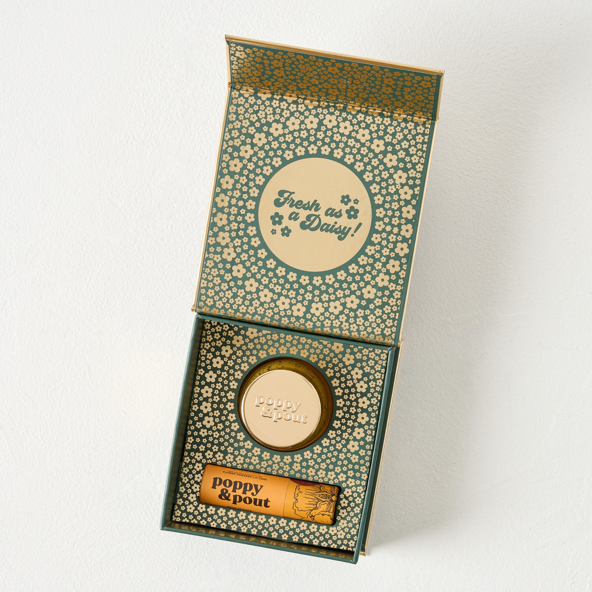 Poppy and Pout Lip Care Duo Set - Wild Honey shown in box