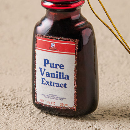 Vanilla Extract Ornament up close