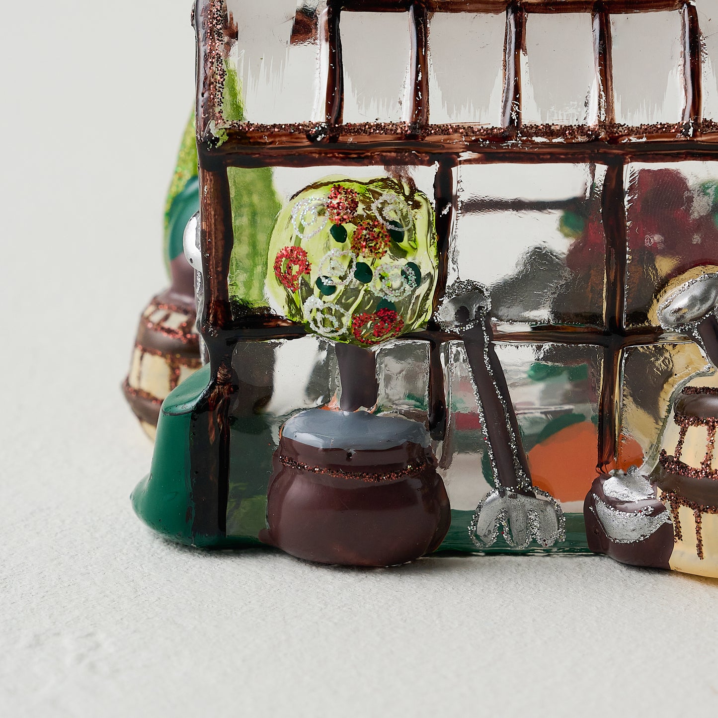 Greenhouse Ornament up close