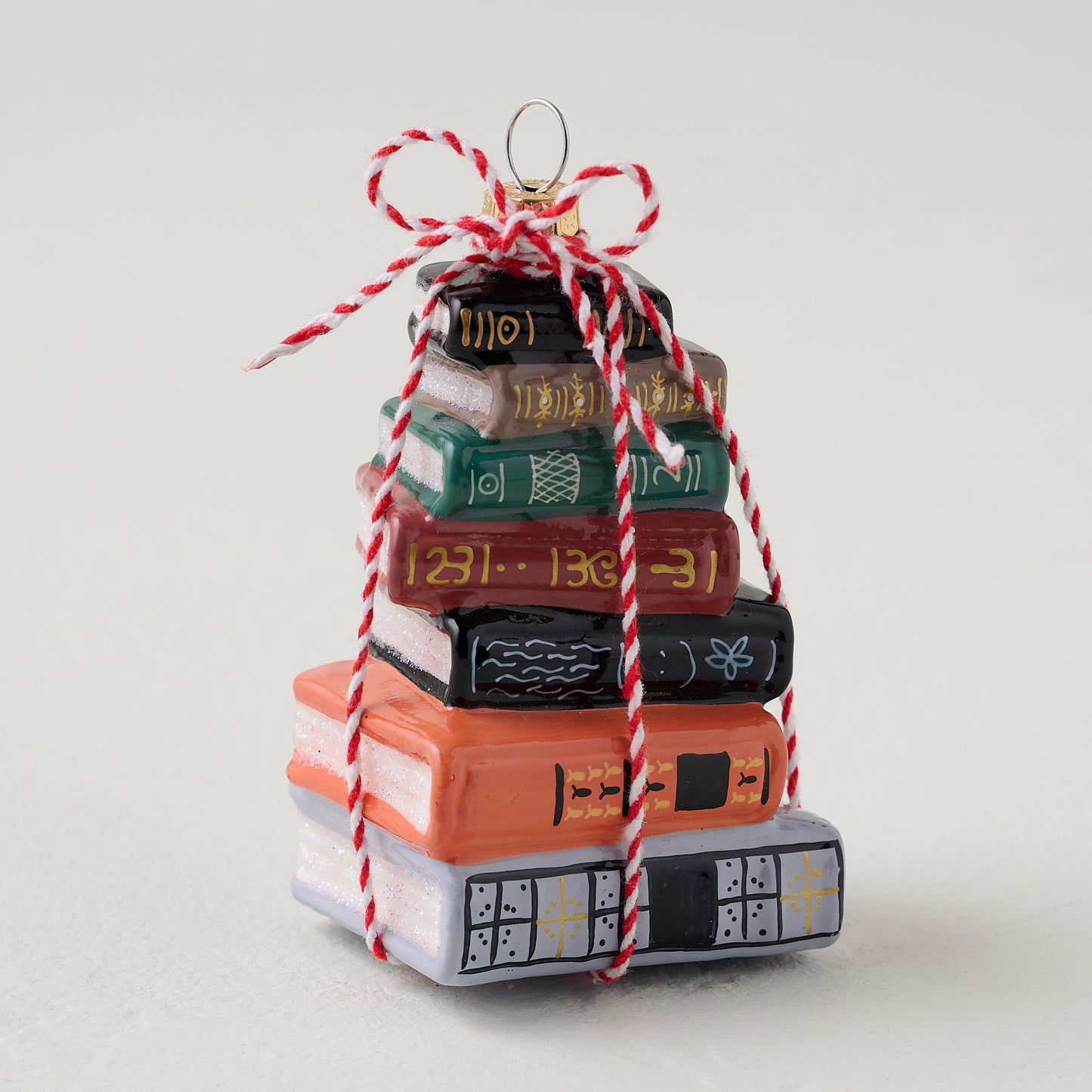 Bookstack Ornament