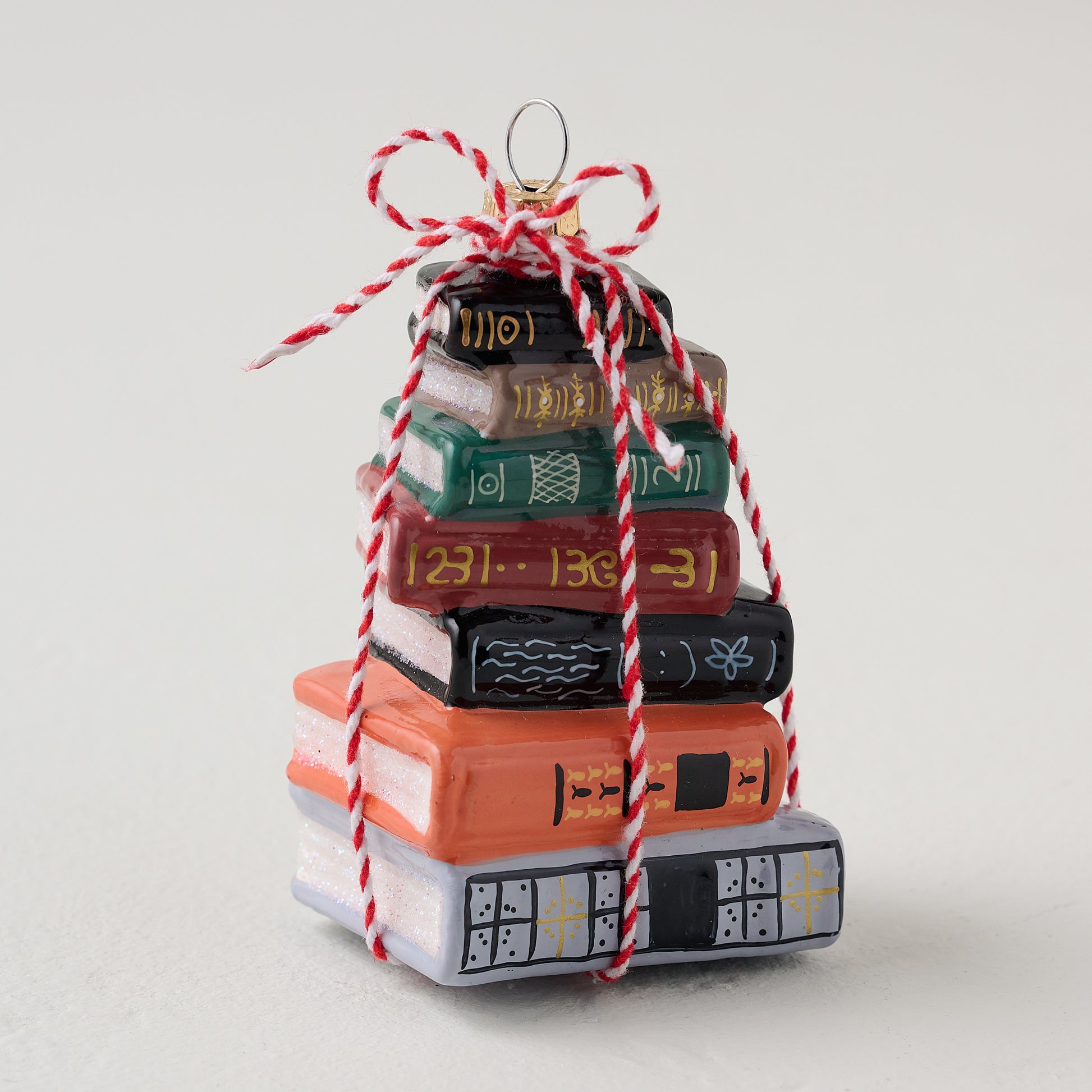 Bookstack Ornament