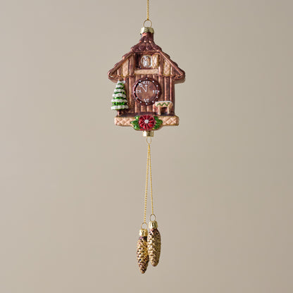 Vintage Cuckoo Clock Ornament