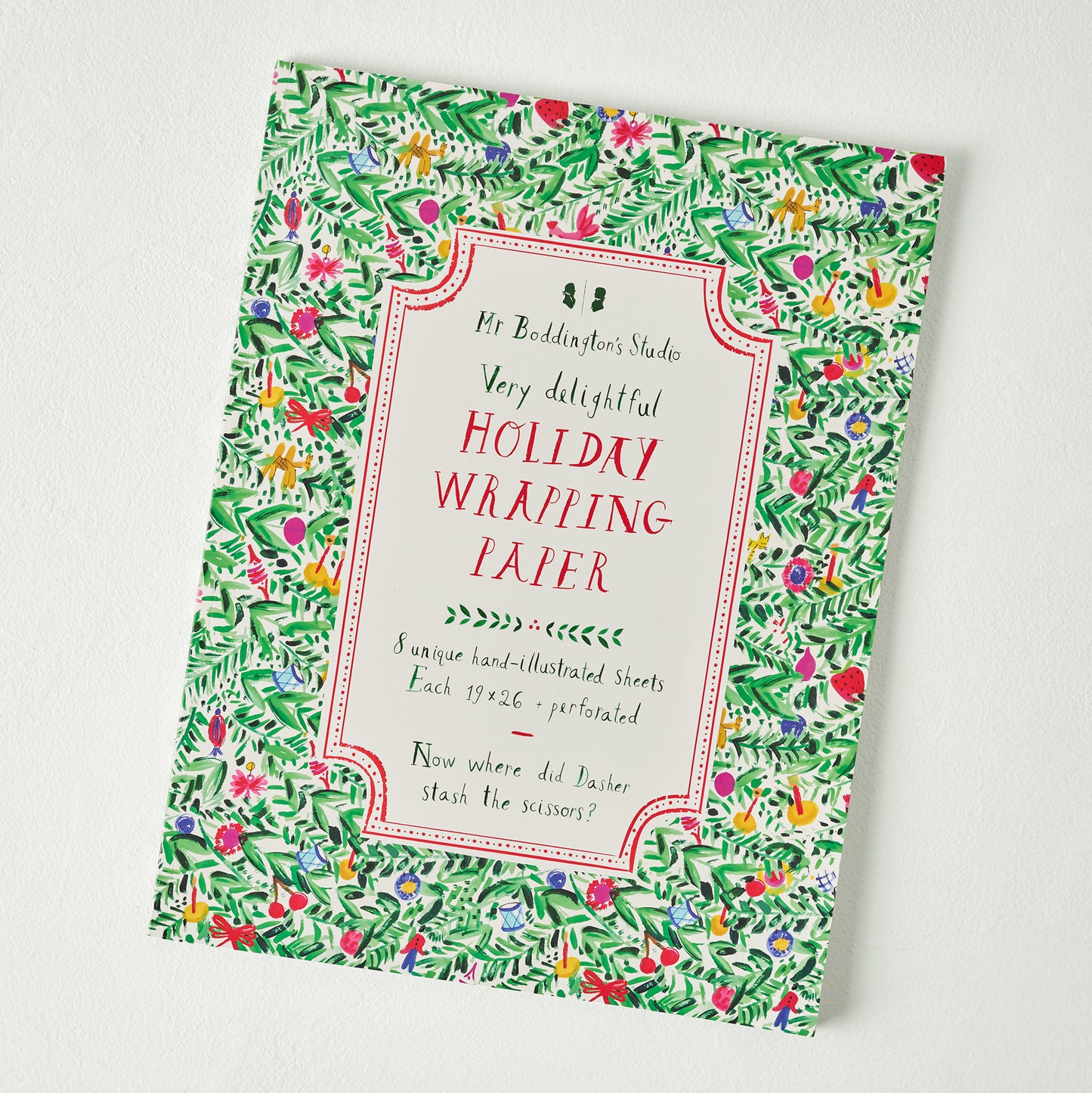 Holiday Gift Wrap Book