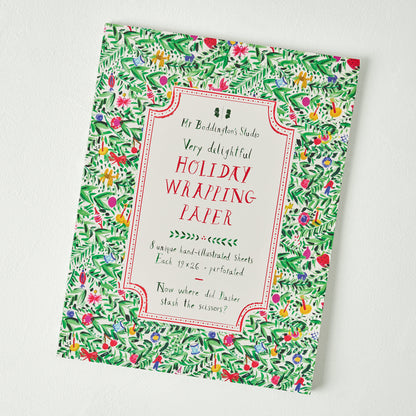 Holiday Gift Wrap Book