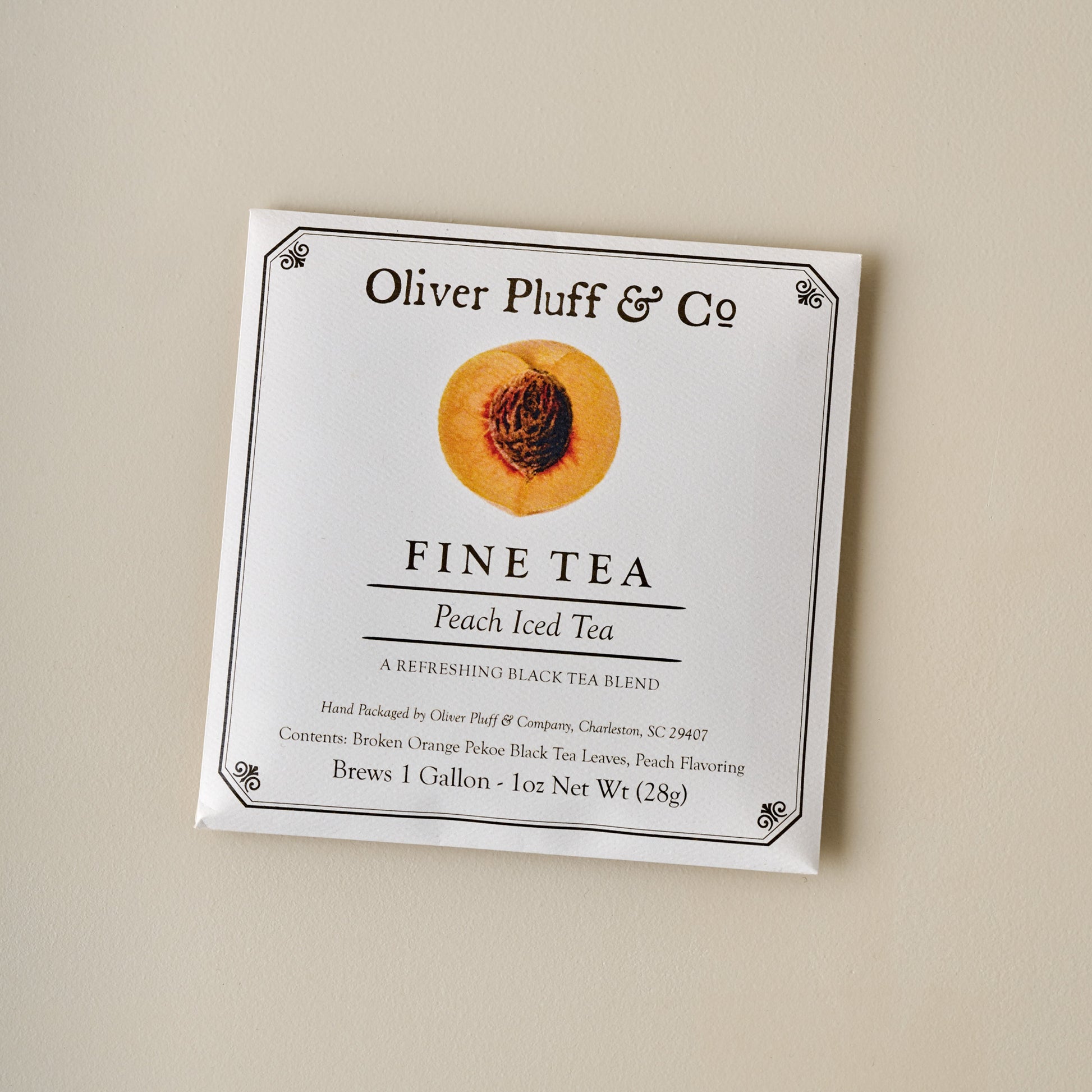 Oliver Pluff & Co. Peach Iced Tea