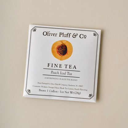 Oliver Pluff & Co. Peach Iced Tea