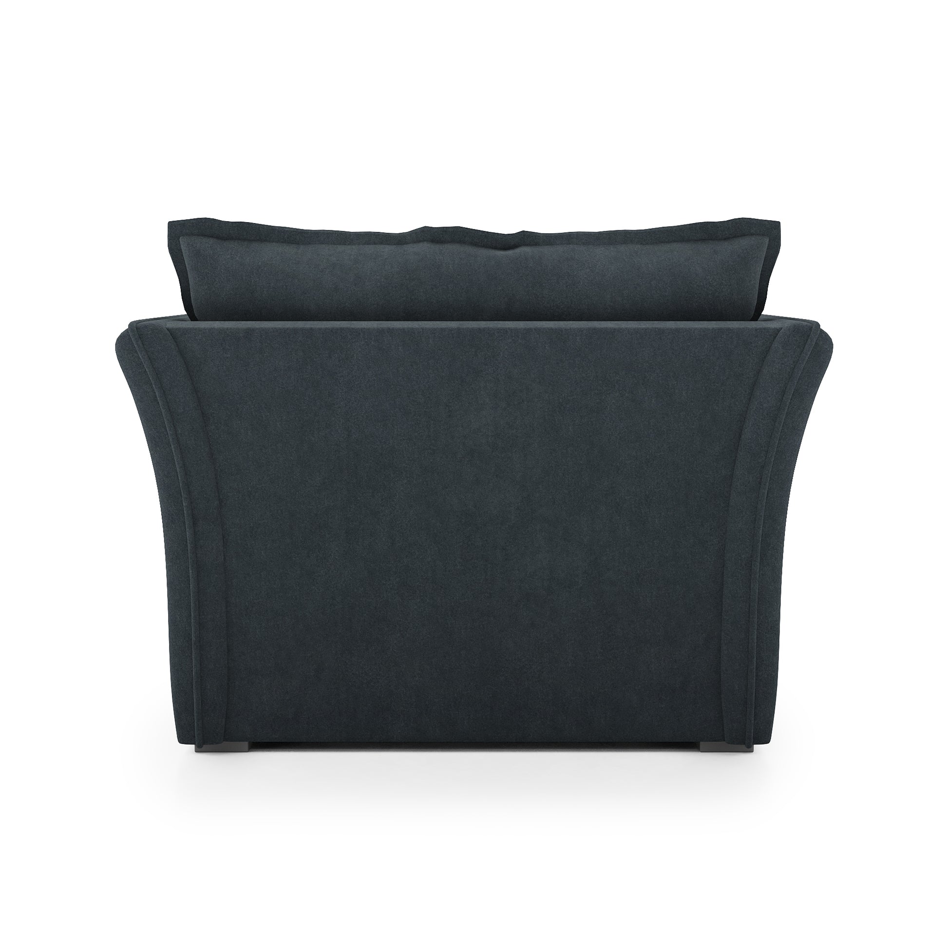 Sunday Chair inkwell velvet back view