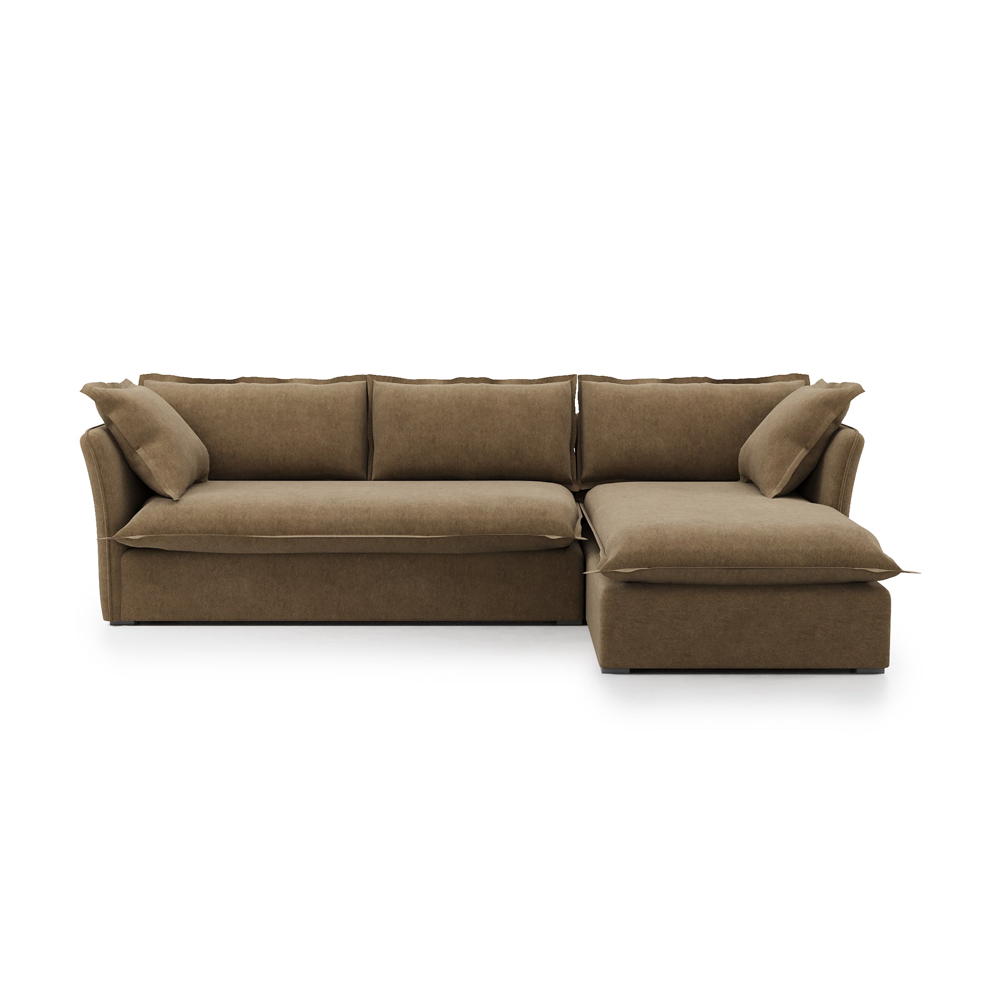 Sunday 2 Piece Sectional right chaise front view
