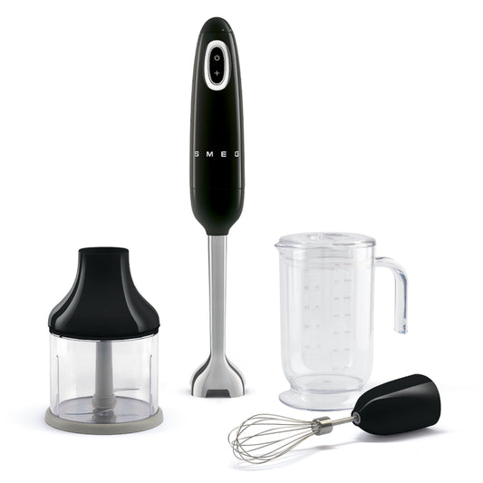 Smeg Retro-Style Hand Blender with Accessory Set