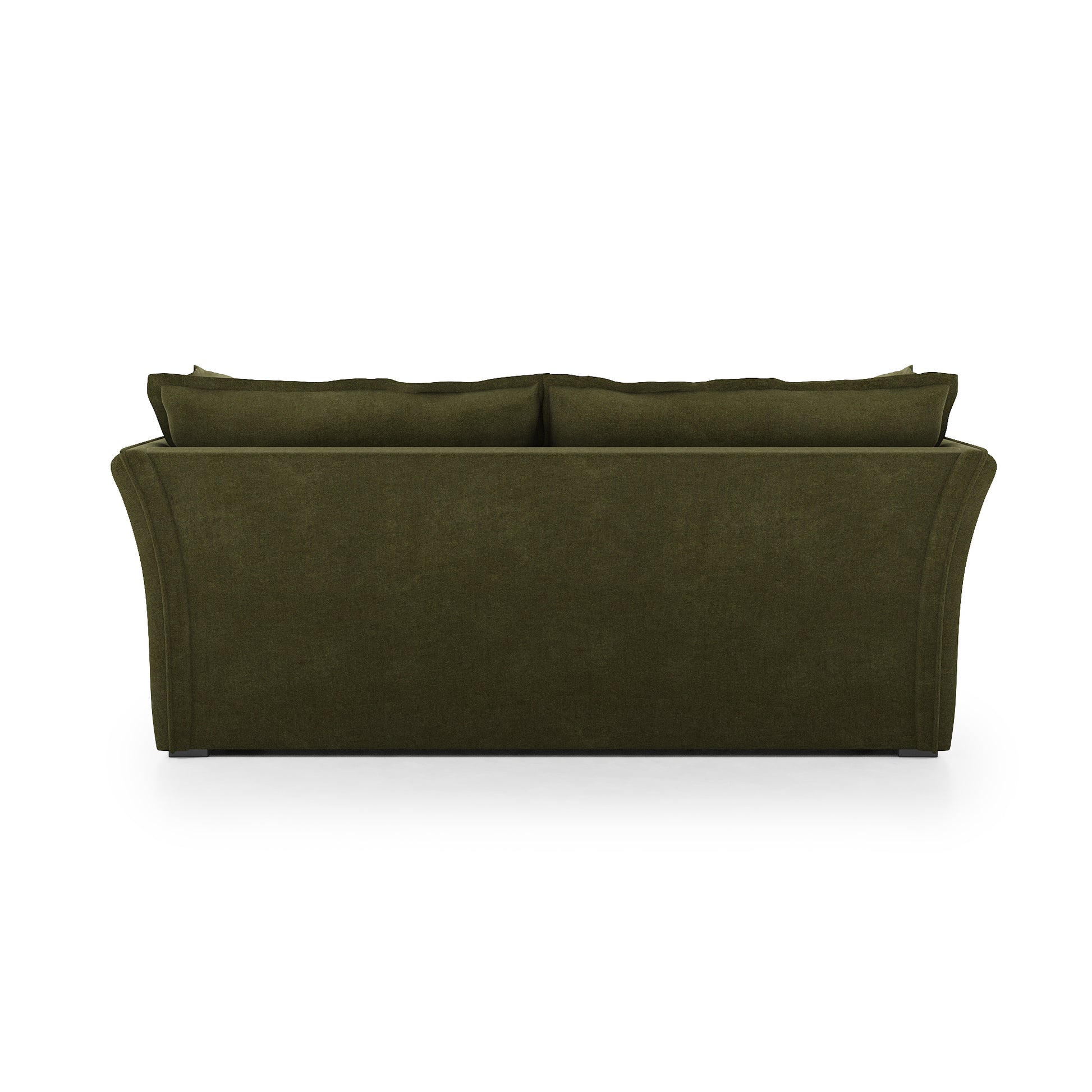 Sunday Sofa forest velvet  back view