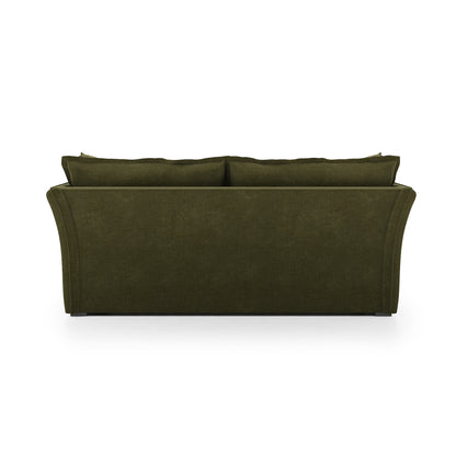 Sunday Sofa forest velvet  back view