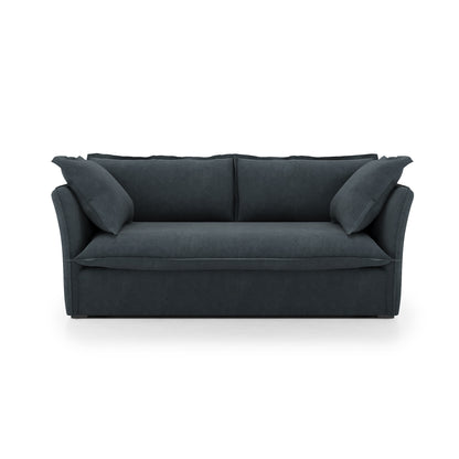 Sunday Sofa inkwell velvet front view