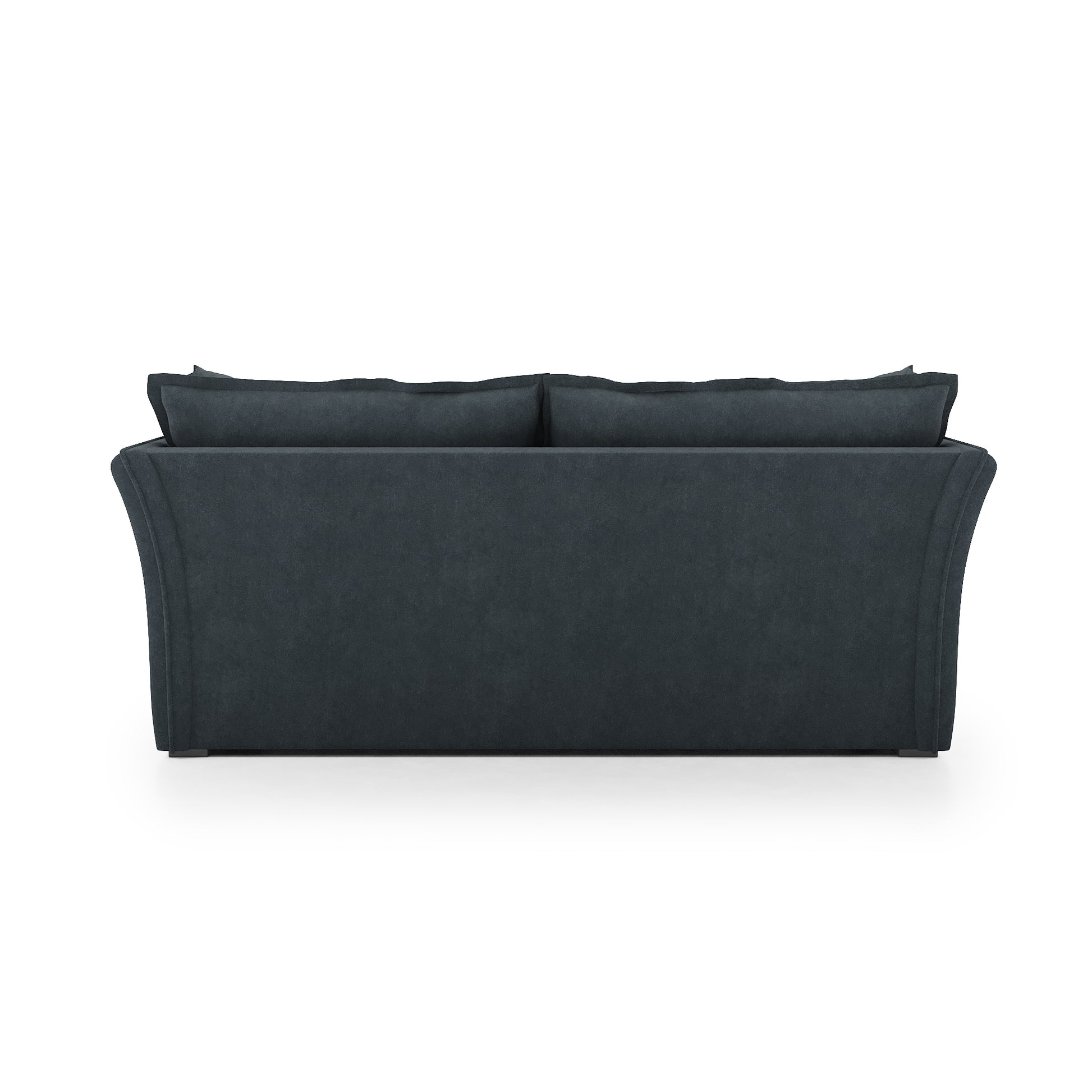 Sunday Sofa inkwell velvet back view