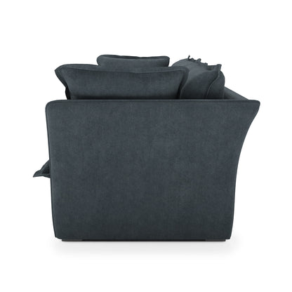 Sunday Sofa inkwell velvet side view