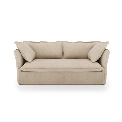 Sunday Sofa natural linen front view