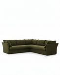 Sunday Sectional forest velvet