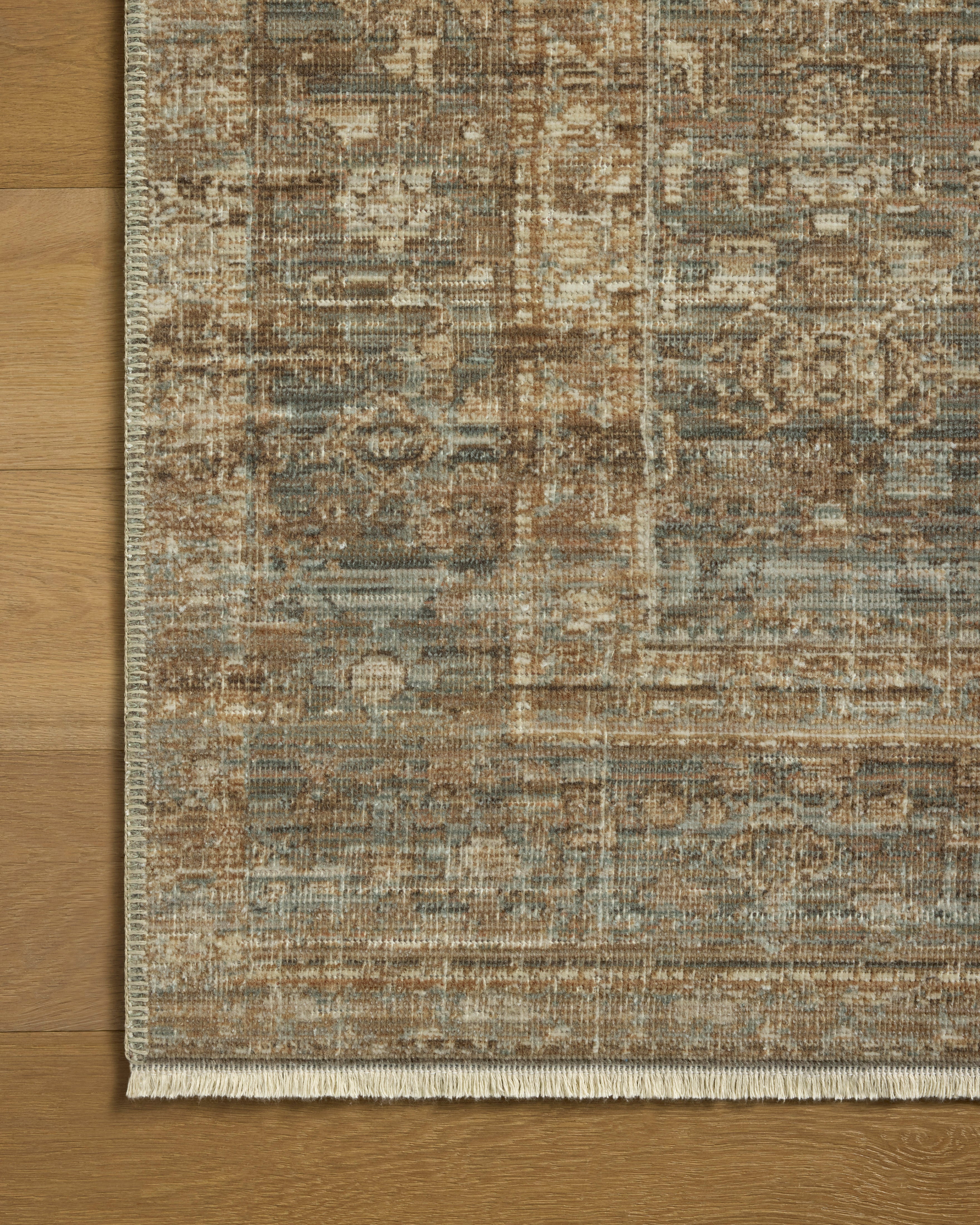 Hillcrest Camel Seaglass Rug - Thumbnail 5