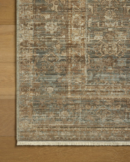 Hillcrest Camel Seaglass Rug
