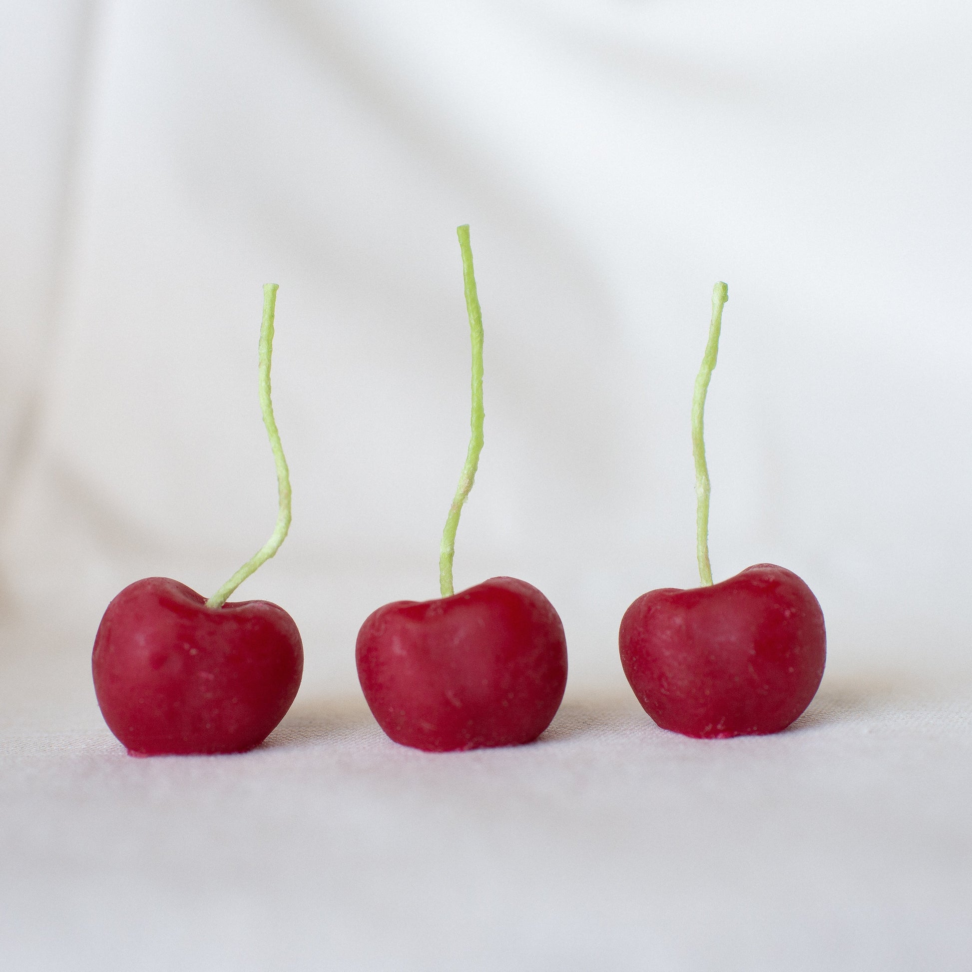 3 Cherry Birthday Candles