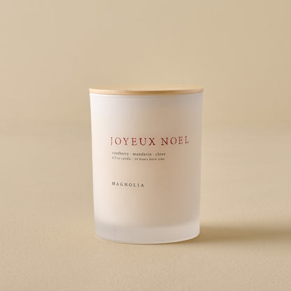 Magnolia Joyeux Noel Candle 9oz