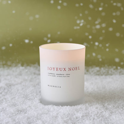 Magnolia Joyeux Noel Candle