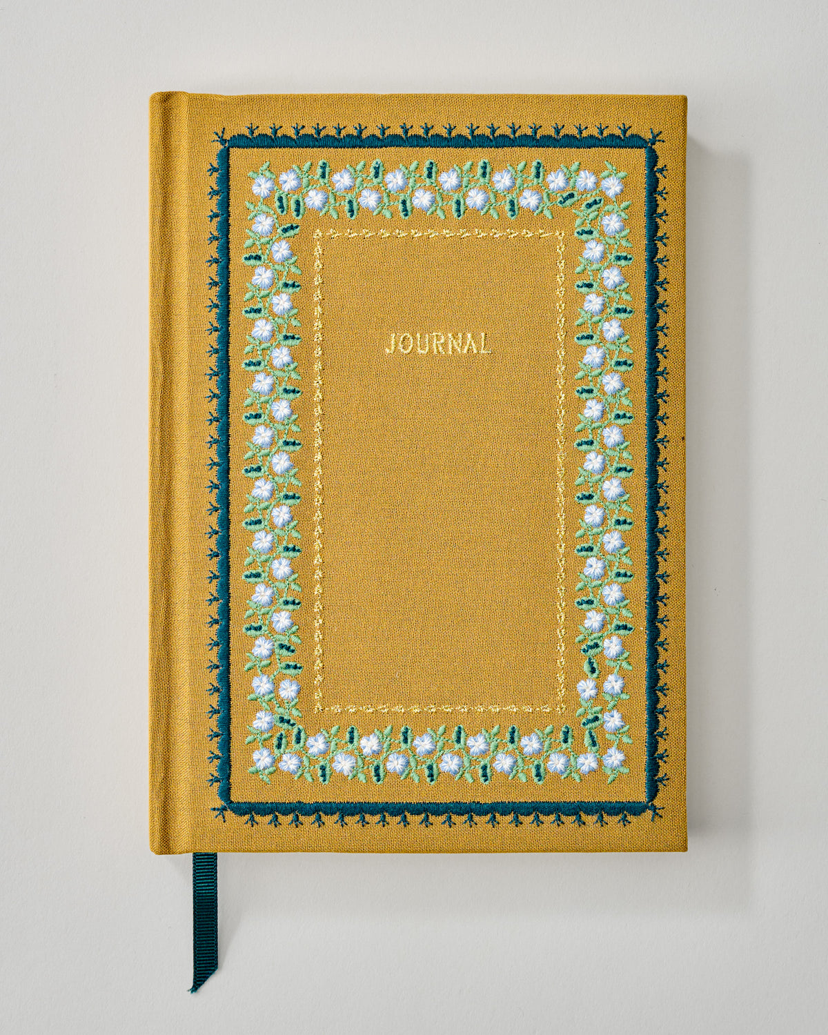 Paisley Vines Embroidered Journal