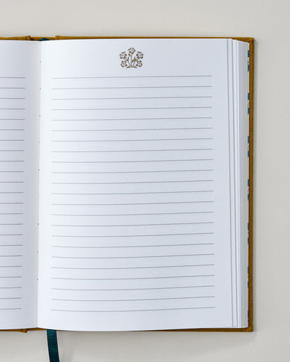 Paisley Vines Embroidered Journal