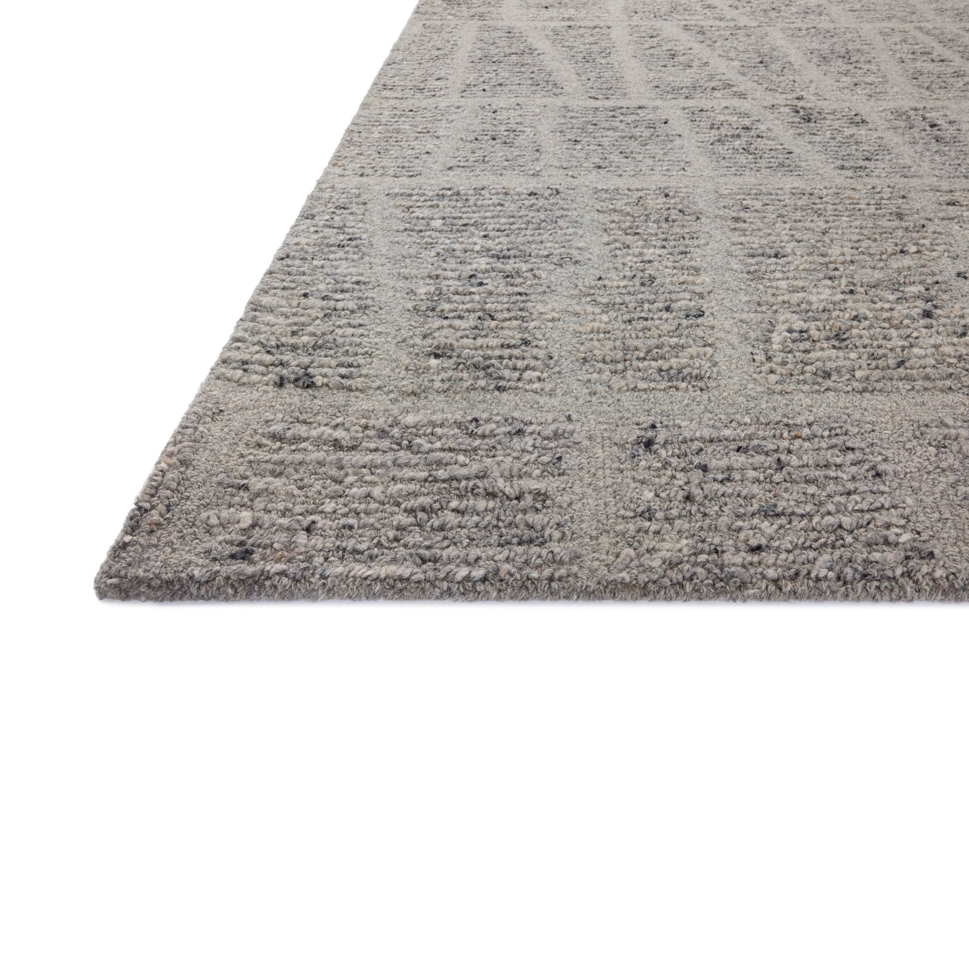 Jones Slate Rug close up of corner