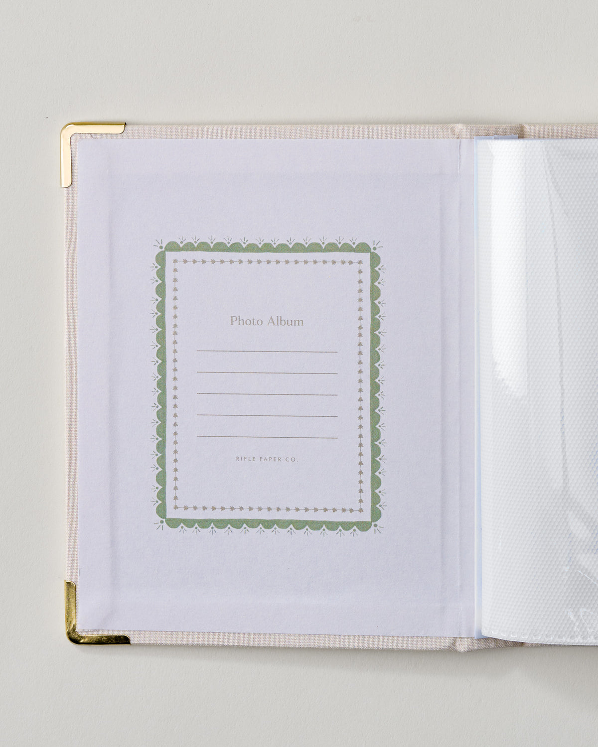 Paisley Vines Embroidered Small Photo Album