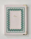 Paisley Vines Embroidered Small Photo Album