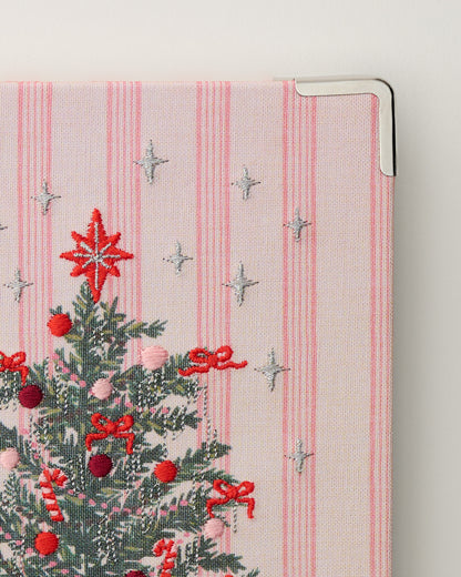 Tinsel Tree Embroidered Small Photo Album