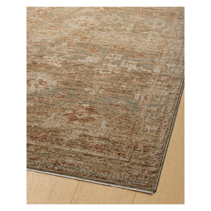 Junie Spice Multi Rug shown from a certain viewing angle