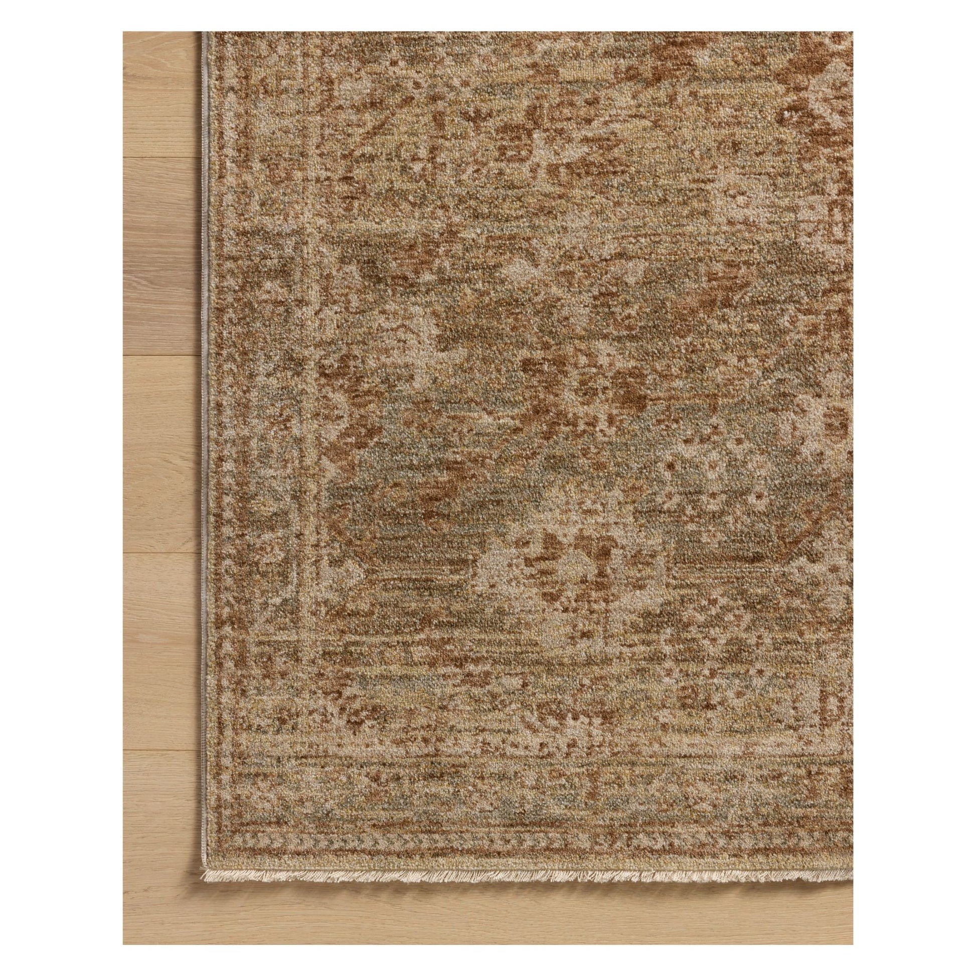Junie Spice Multi Rug corner