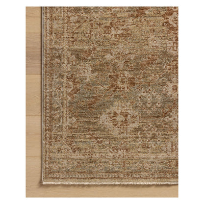 Junie Spice Multi Rug corner