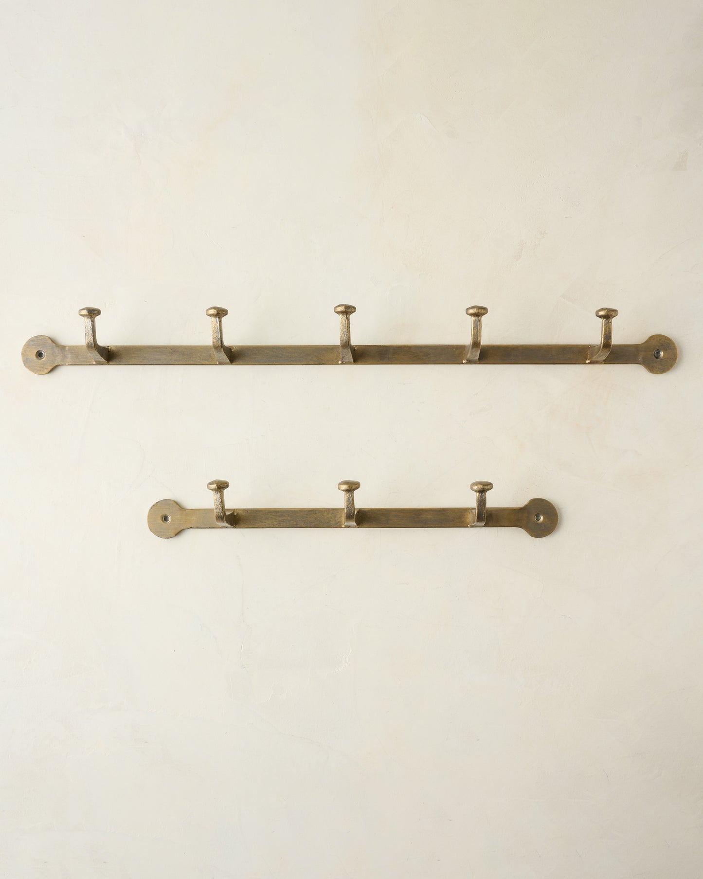Hammered Iron Wall Hooks